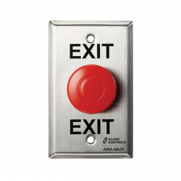 EB-1 Mushroom Exit Button by Alarm Controls